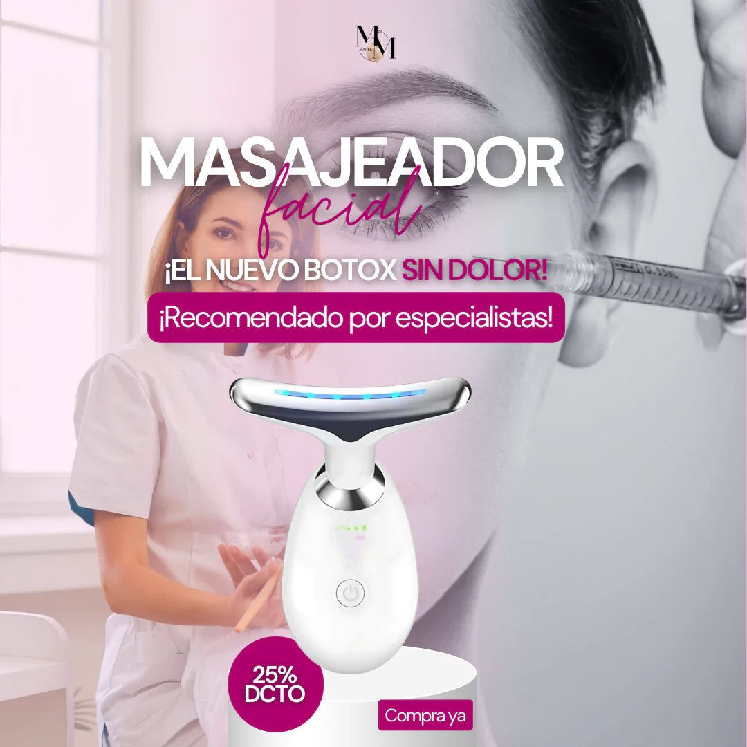Masajeador Facial y Cuello 3 en 1