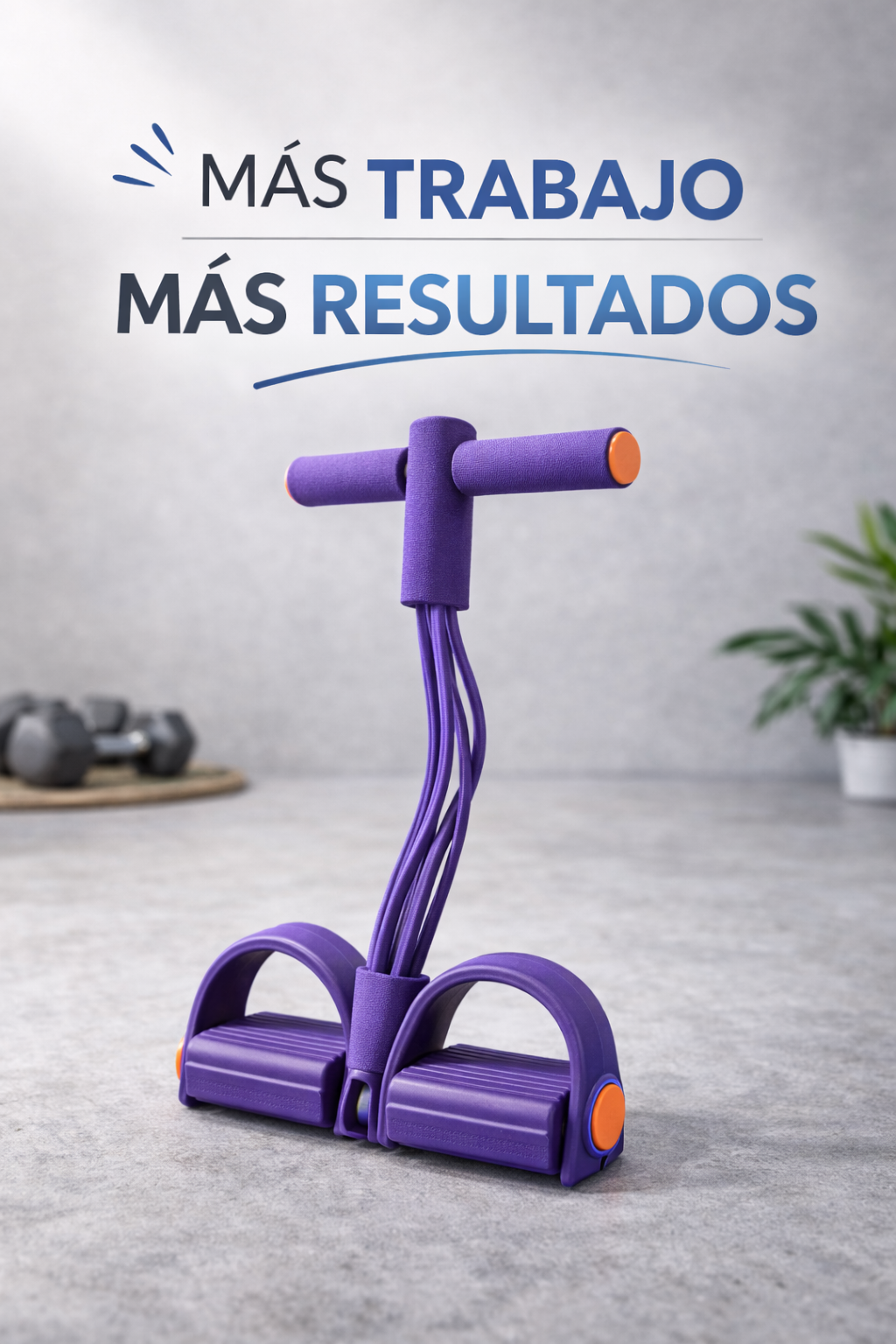 Banda elástica con pedal y agarre