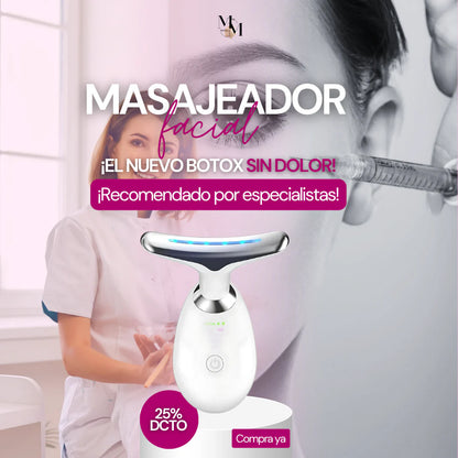 Masajeador Facial y Cuello 3 en 1