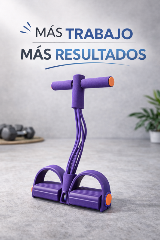 Banda elástica con pedal y agarre