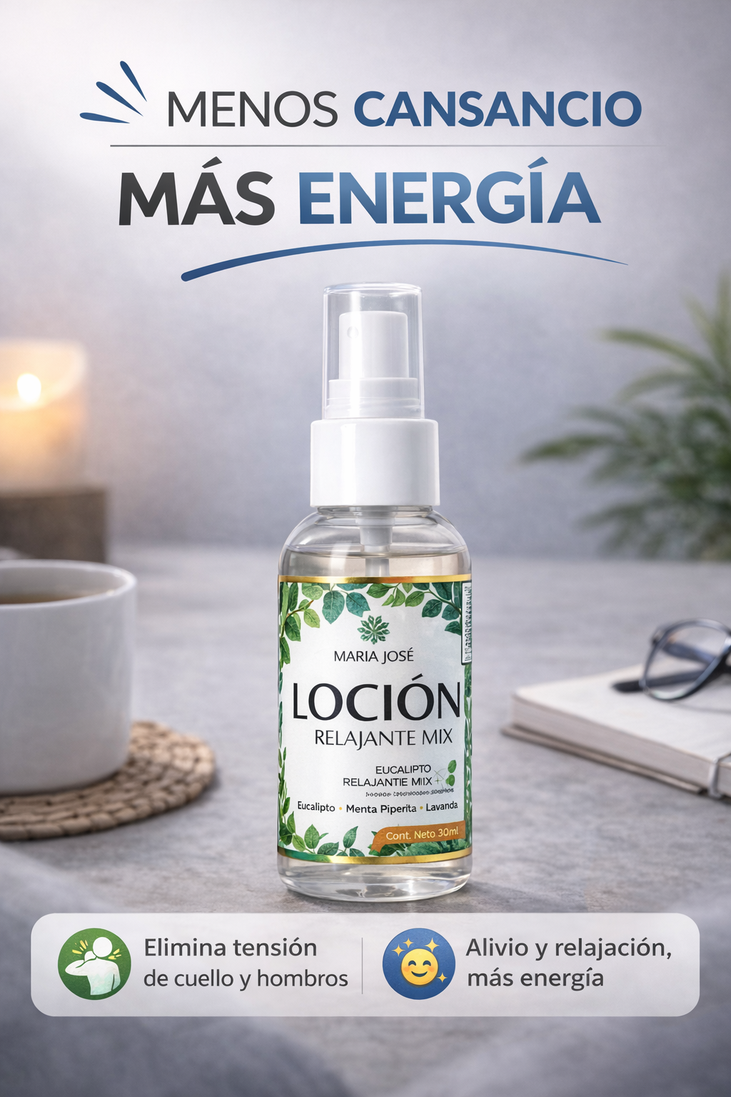 Loción Relajante Mix – Frescura y confort