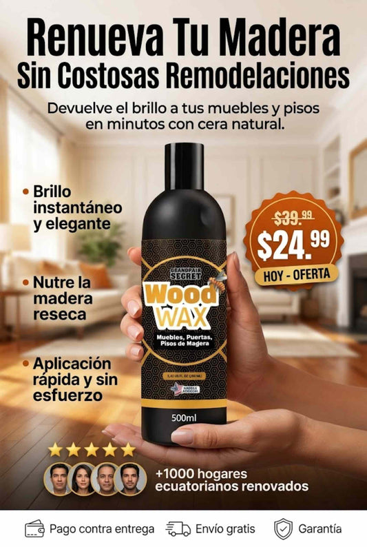 Cera Liquida Abeja Madera 500 Ml
