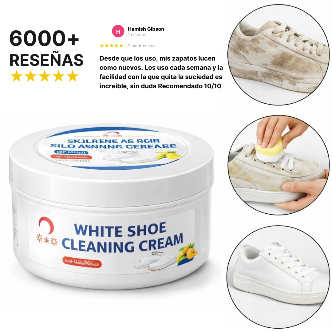 Crema Limpiadora de Calzado WhiteCare